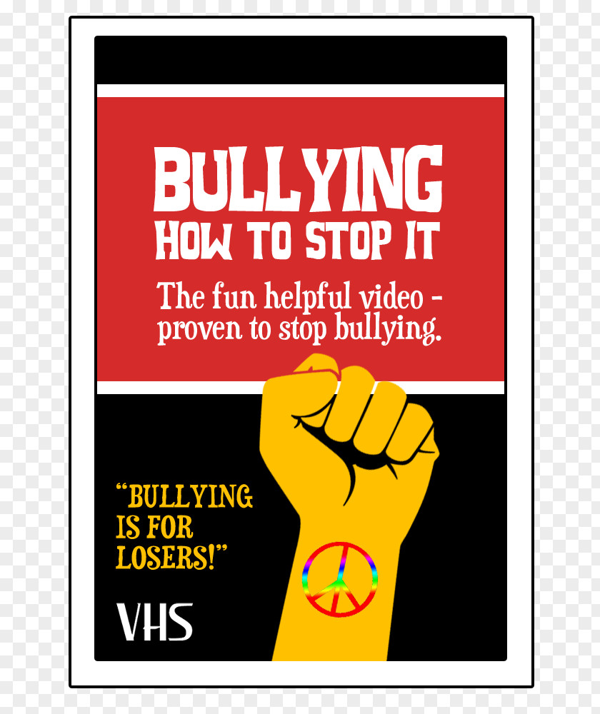 BULLYING Banner Logo Brand Line Poster PNG