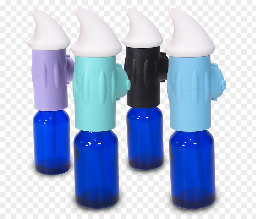 Design Plastic Bottle Cobalt Blue PNG