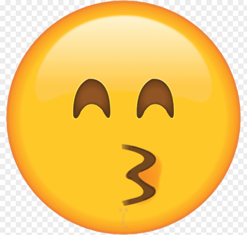 Emoji Smiley Kiss Emoticon PNG