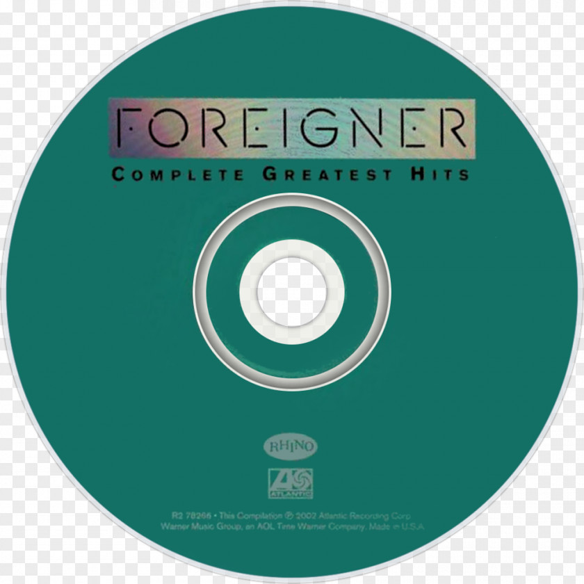 Foreigner Compact Disc Complete Greatest Hits Album PNG