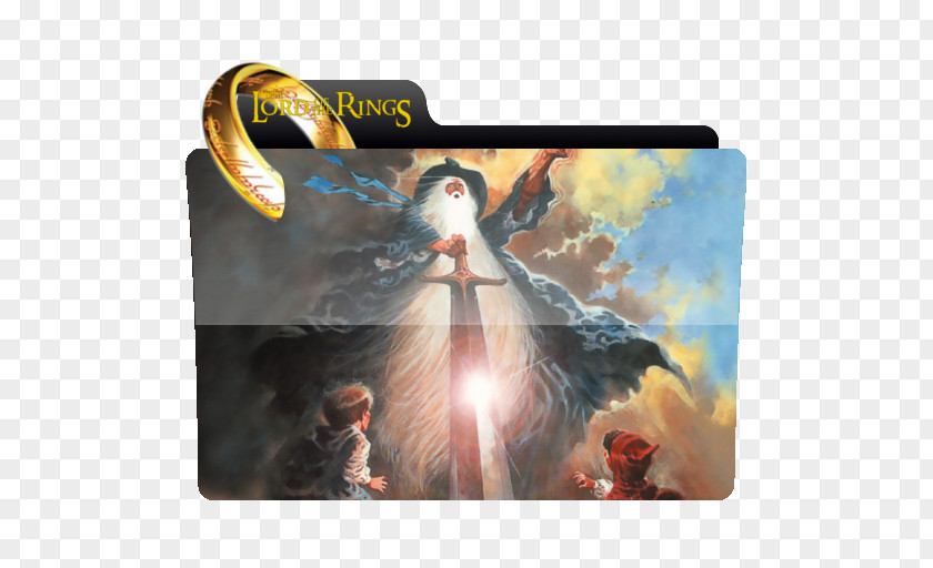 Lord Of The Rings Gandalf Frodo Baggins Film Animation PNG