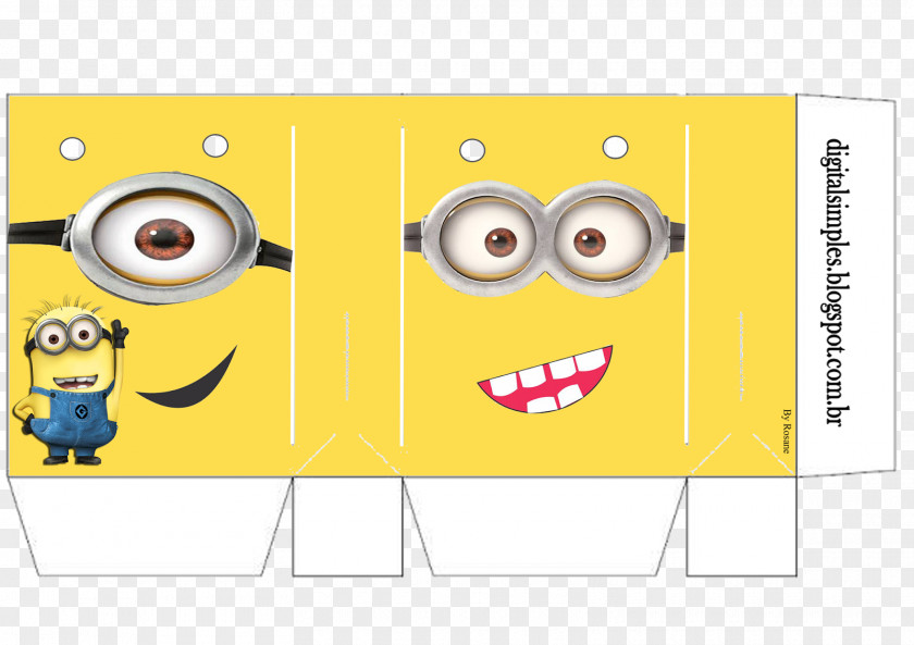 Minions Paper Bag YouTube Party PNG