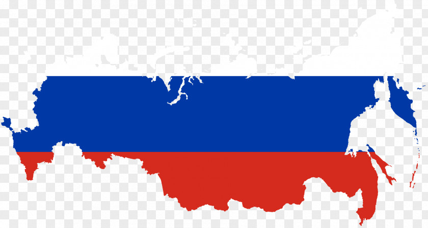 Russian Flag Of Russia Map PNG
