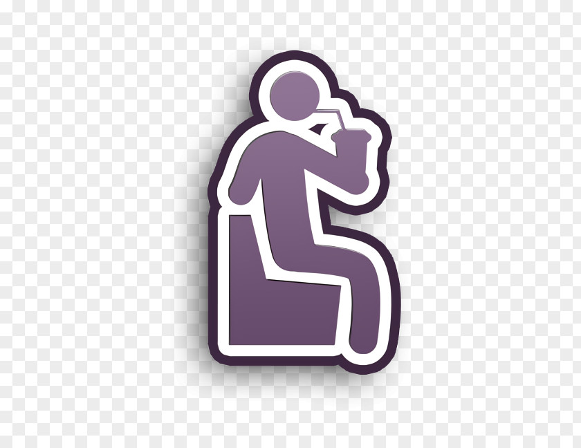Sitting Man Drinking A Soda Icon Drink Humans 2 PNG