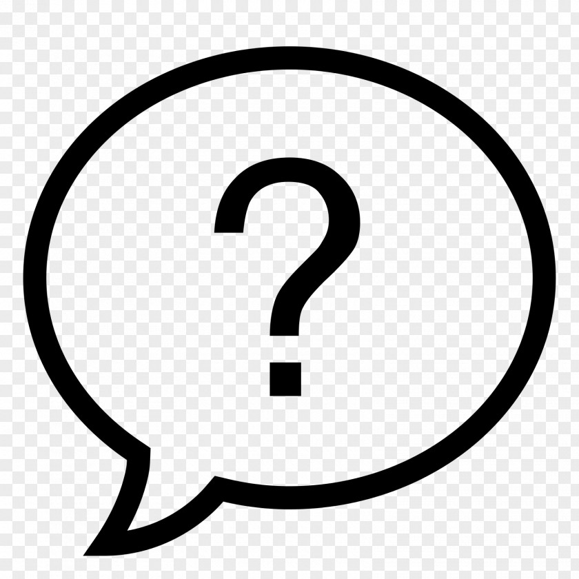 Asking Question Mark Icon Design PNG
