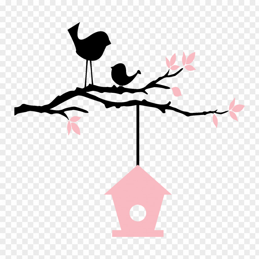 Bird Wall Decal Sticker PNG