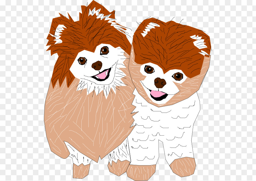 Boo Pomeranian Clip Art PNG