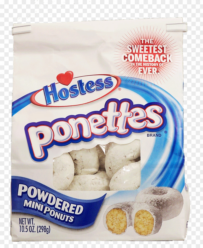 Donuts Twinkie Ho Hos Hostess Powdered Sugar PNG