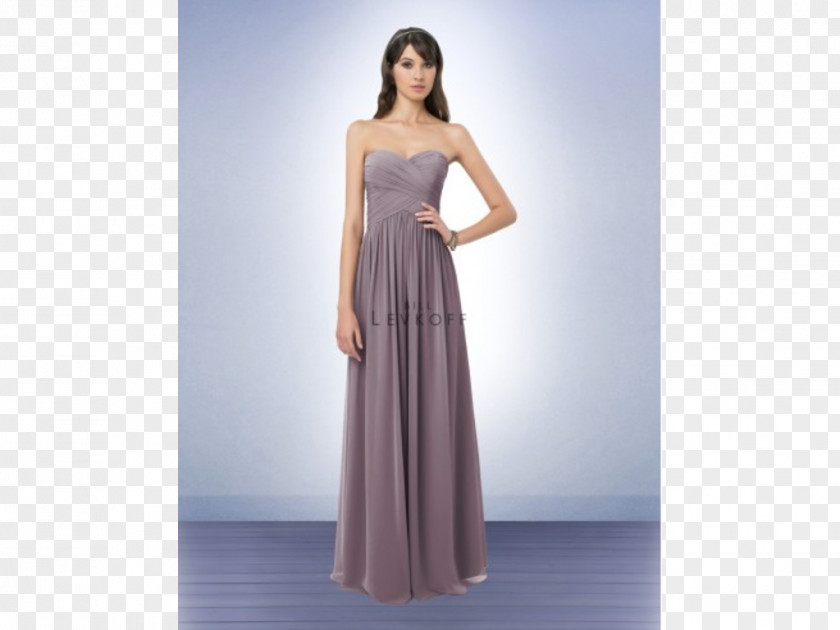 Lilac Wedding Dress Bridesmaid Gown Prom PNG