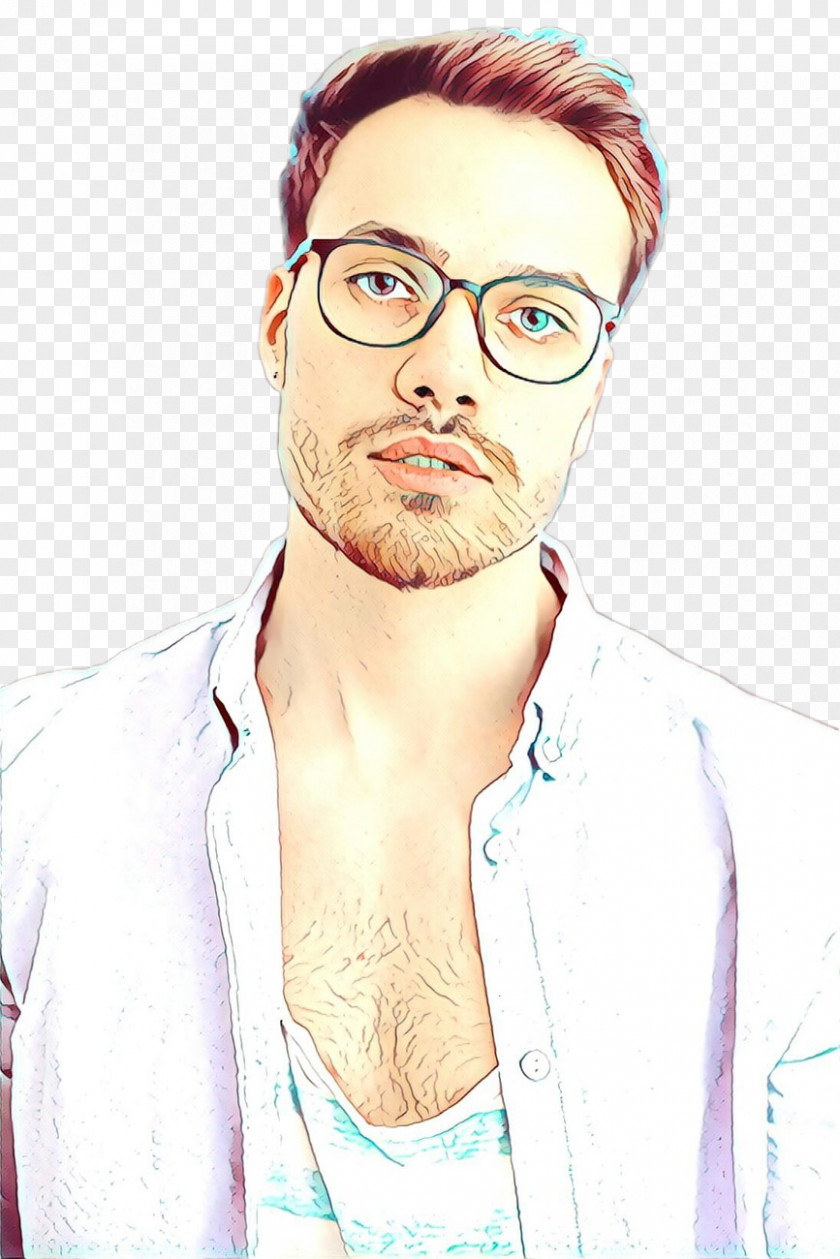 Moustache Beard Glasses Chin Human PNG