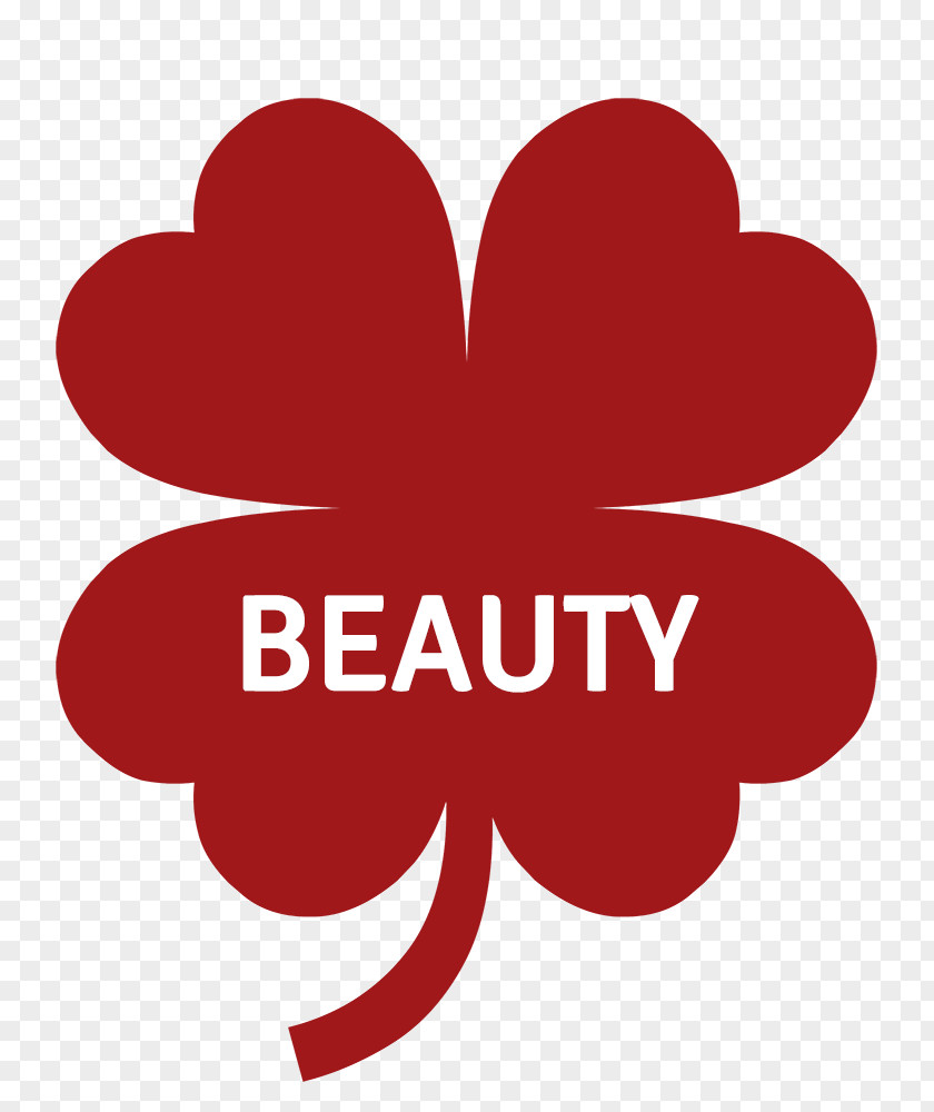 Beauty Parlor Four-leaf Clover Template Luck PNG