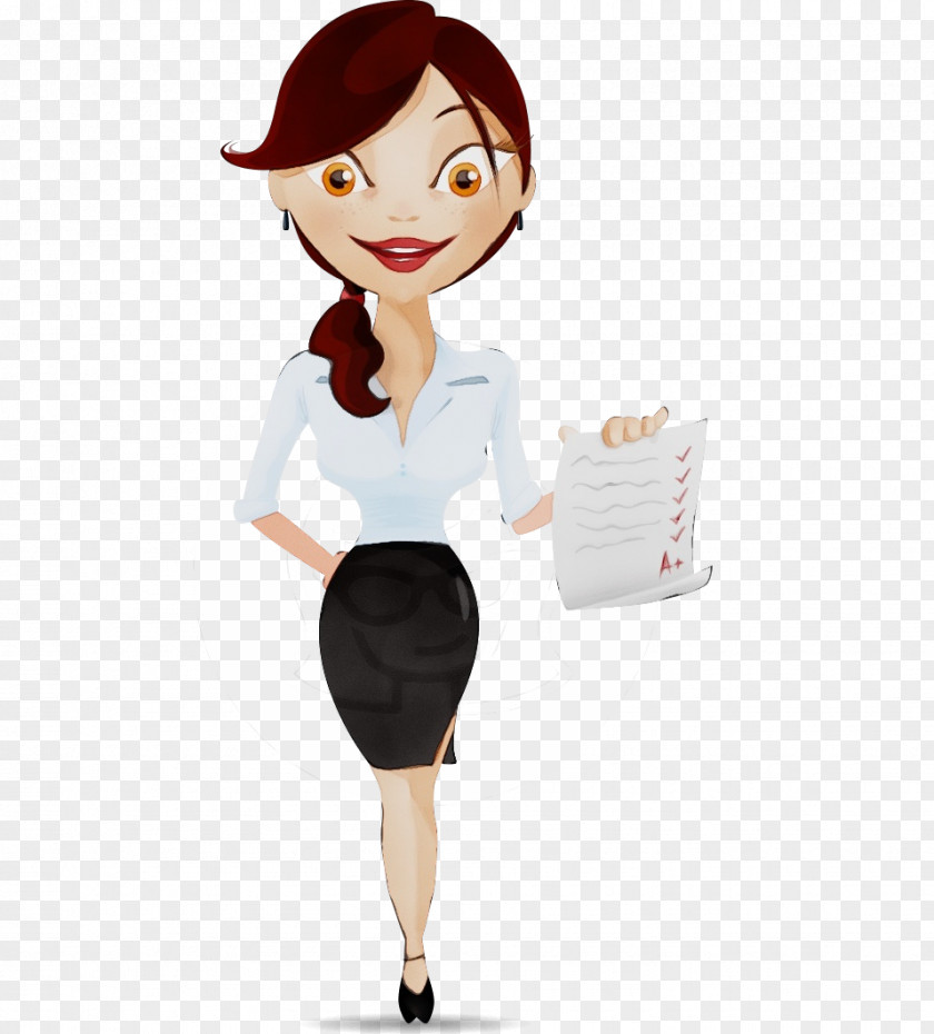 Cartoon Drawing Icon Businessperson PNG