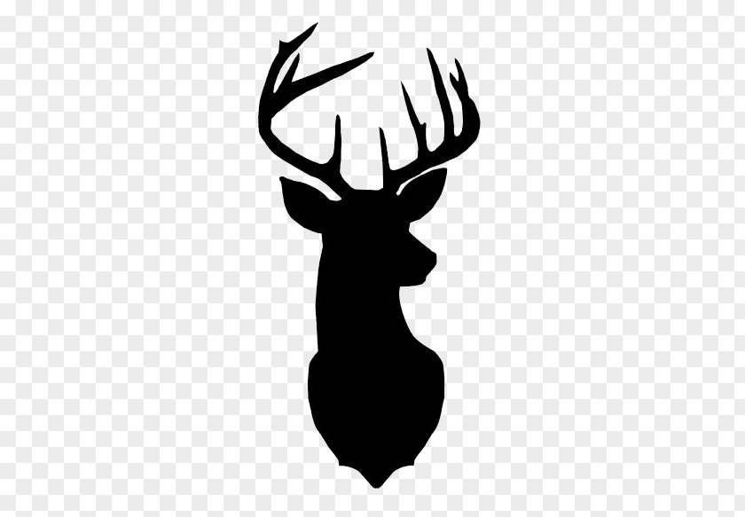 Deer Head Photos Reindeer Silhouette Stencil Clip Art PNG