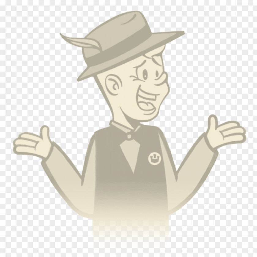 Hat Cowboy Thumb Cartoon PNG