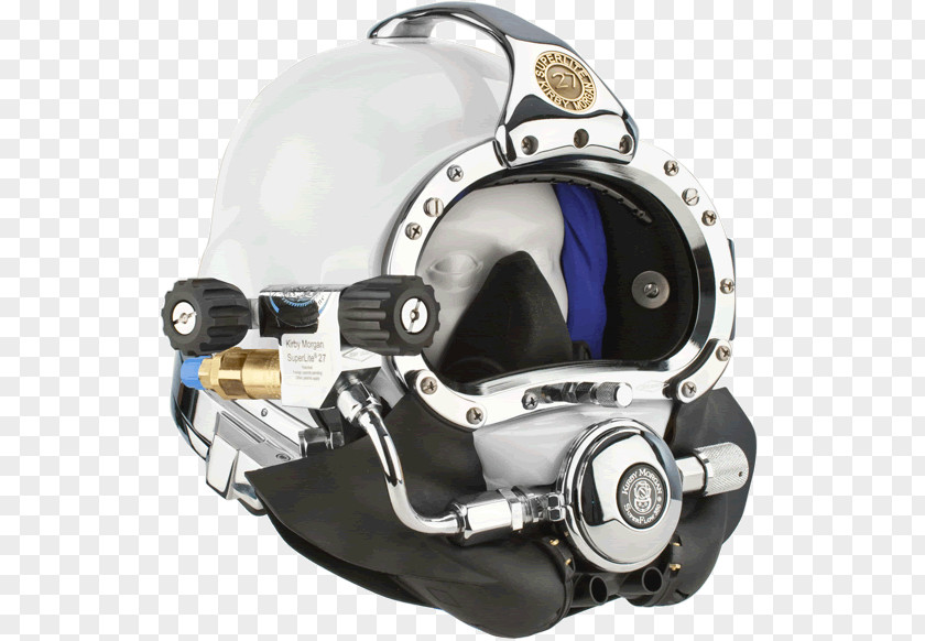 Helmet Diving Underwater Scuba Kirby Morgan Dive Systems Equipment PNG