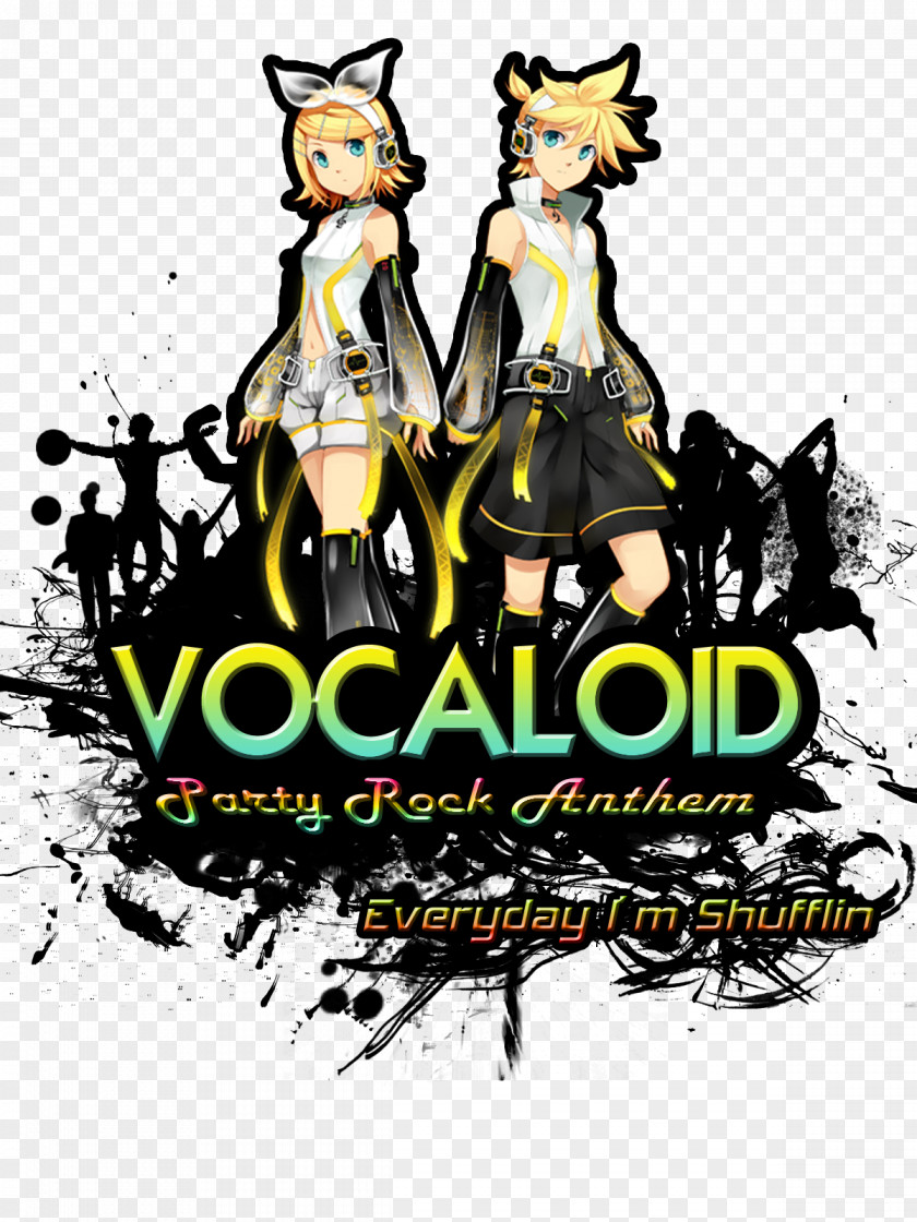 Rock Party Kagamine Rin/Len Character Fiction Computer Font PNG
