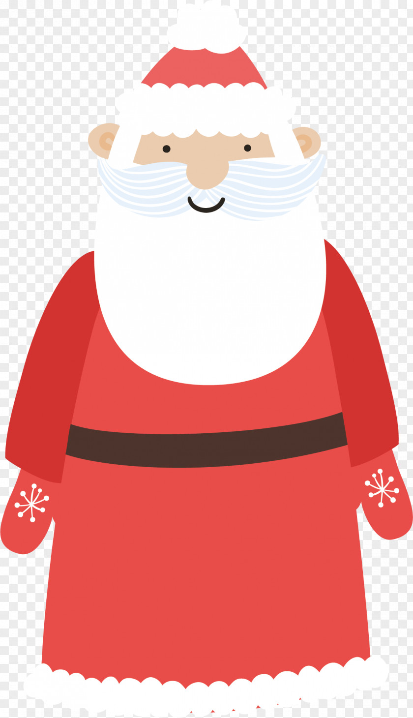 Vector Santa Claus Christmas Clip Art PNG
