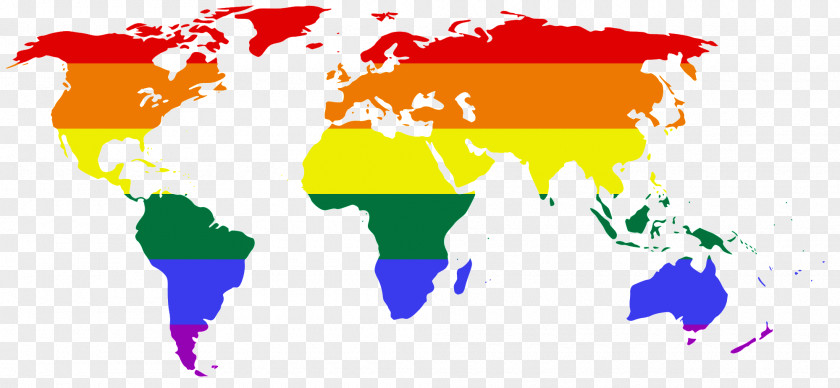 World Map Stonewall Riots LGBT Rainbow Flag PNG
