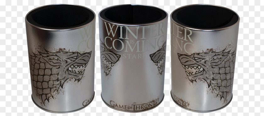 Direwolf Winter Is Coming House Stark Dire Wolf Image Cup PNG