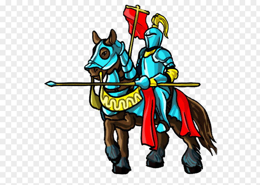 Fictional Character Animal Figure Cartoon Clip Art Knight Horse Conquistador PNG
