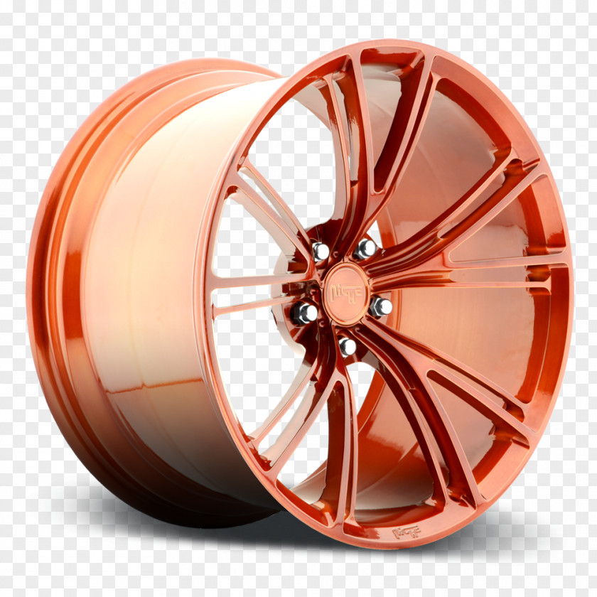 Candy Black Alloy Wheel Rim Forging Spoke PNG