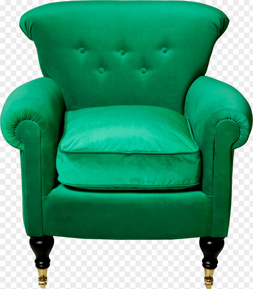 Green Armchair Image Chair Furniture Clip Art PNG