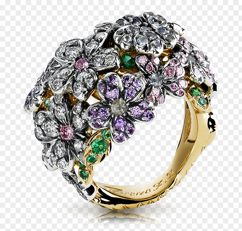 Ring Jewellery Diamond Fabergé Egg Sapphire PNG