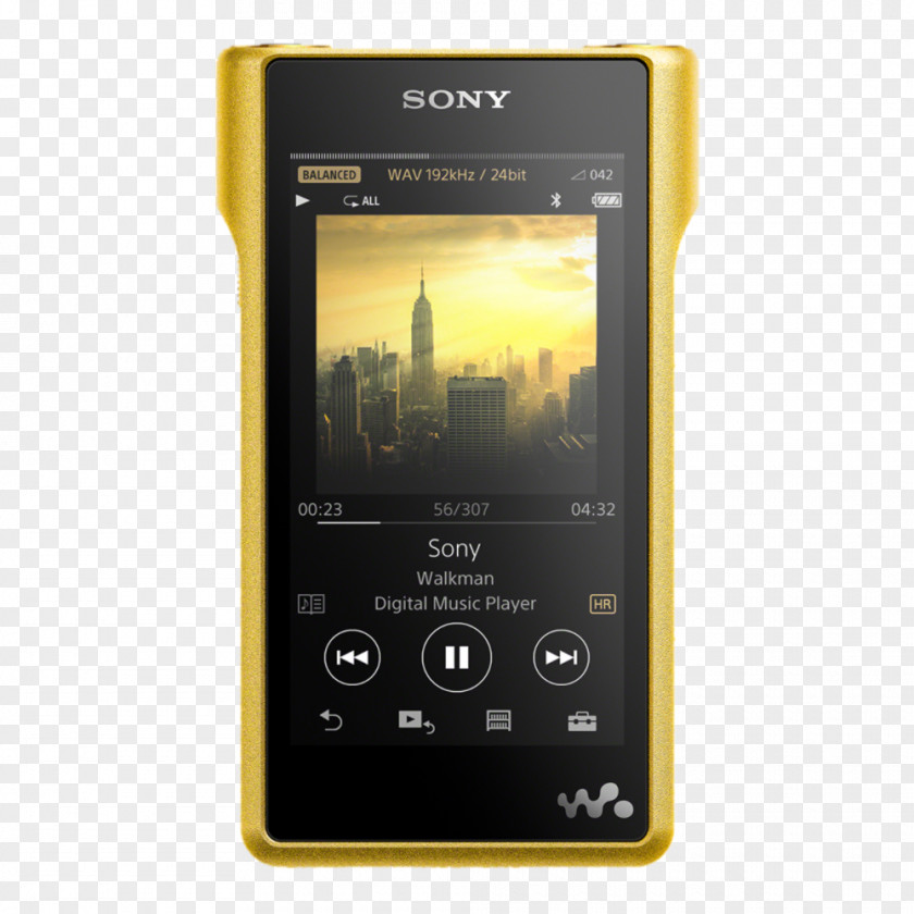 Sony Digital Audio Walkman Portable Player High-resolution PNG