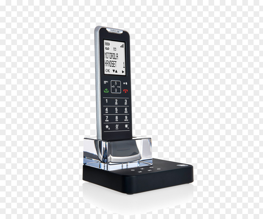 Answering Machine Cordless Telephone Digital Enhanced Telecommunications Motorola Mobile Phones PNG