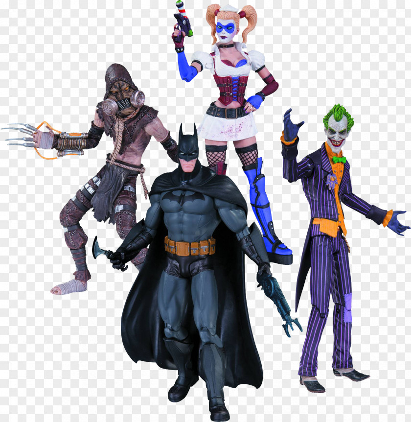 Batman Toy Batman: Arkham Asylum City Scarecrow Harley Quinn PNG