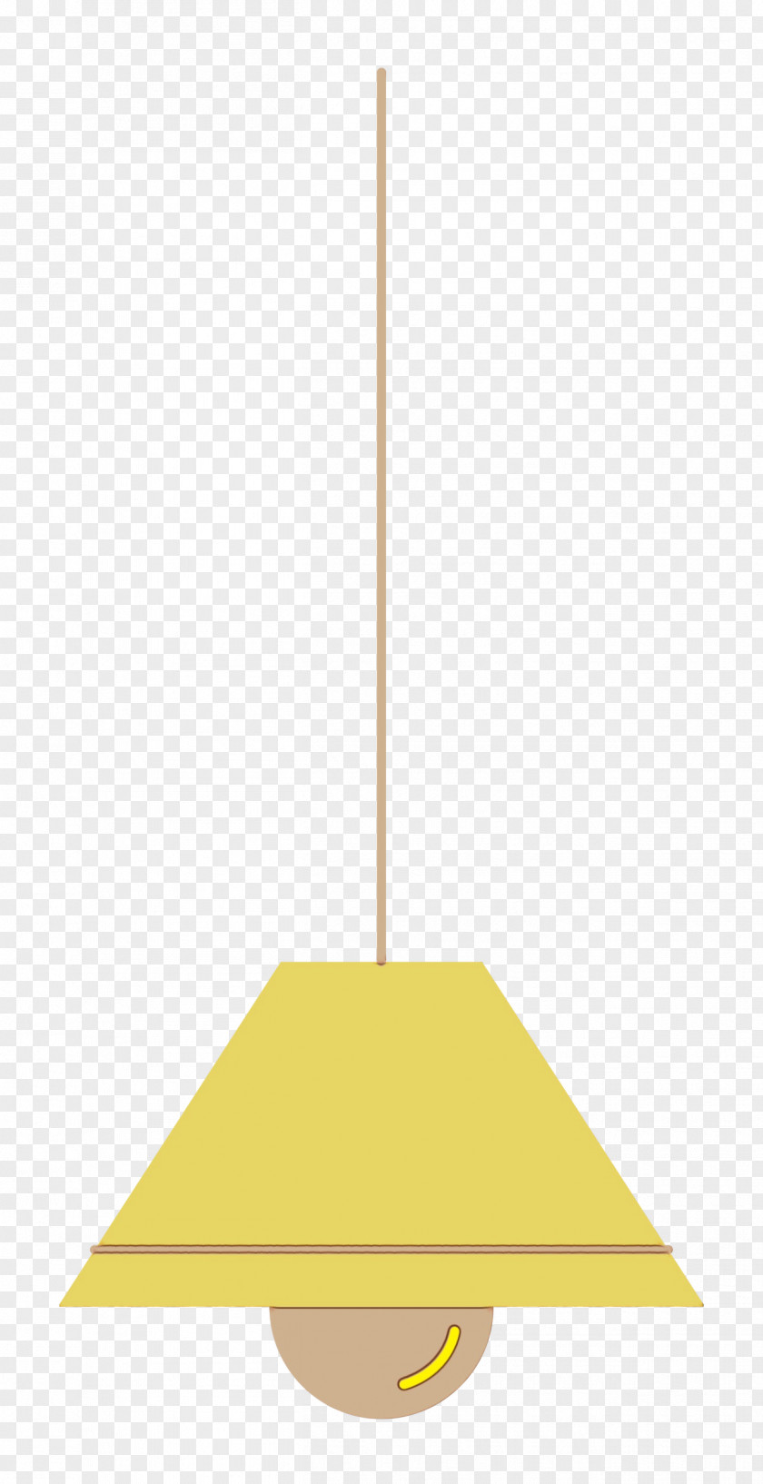 Light Fixture Angle Line Ceiling Fixture Yellow PNG