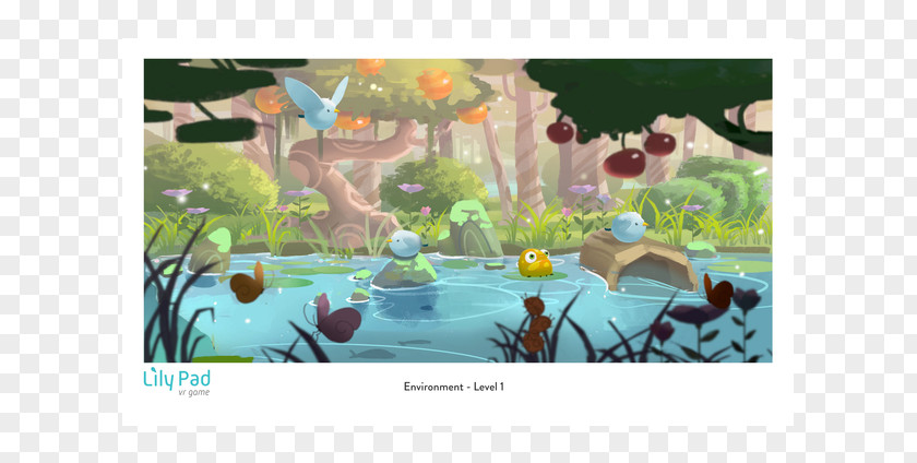 Lily Pad Vertebrate Game Cartoon Illustration Ecosystem PNG