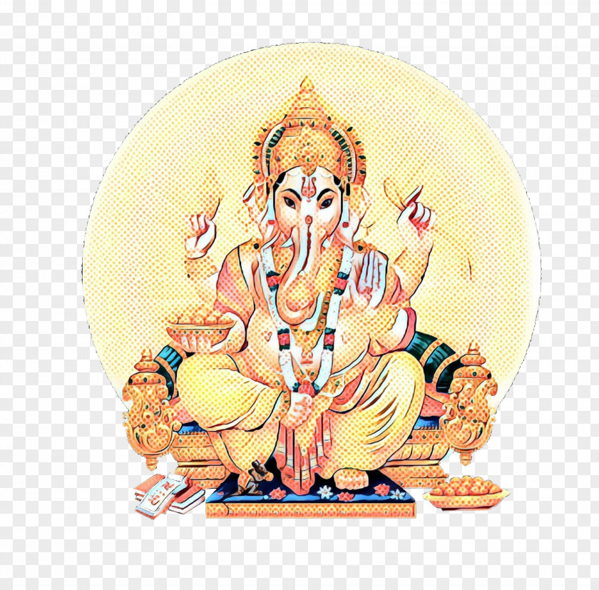 Statue Guru Cartoon PNG