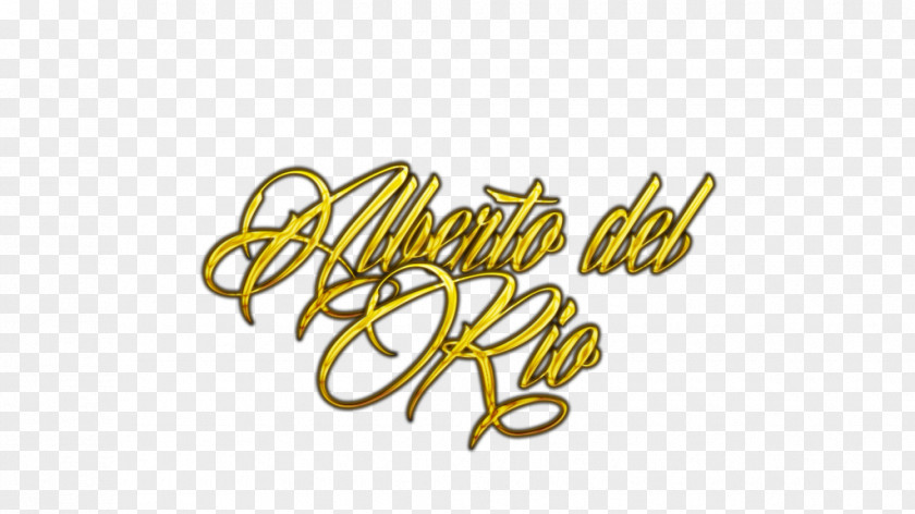 Alberto Del Rio Logo Brand Font PNG