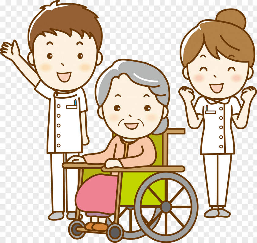 Caregiving Vector Caregiver Tagami Hospital Nursing Home Recruitment Long-term Care Insurance PNG