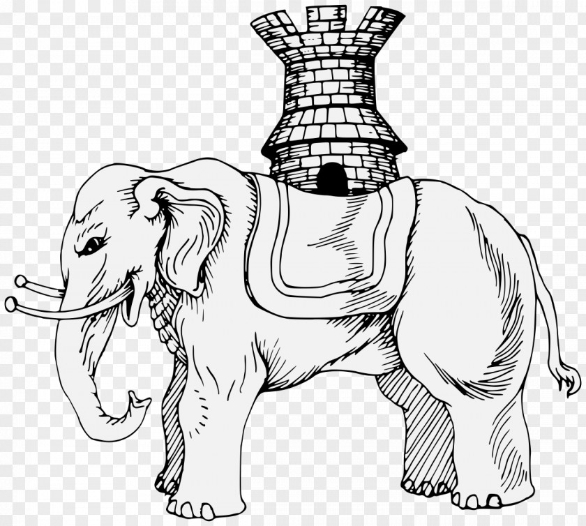 Drawing Baby Elephant Line Art African Clip PNG