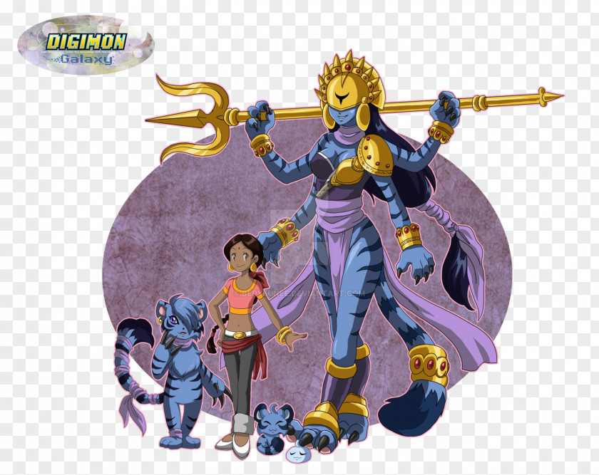 Durga Digimon Tentomon DigiDestined Digivolution Figurine PNG