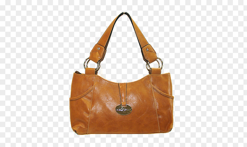 Hermes Bag Hobo Leather Brown Caramel Color Animal Product PNG