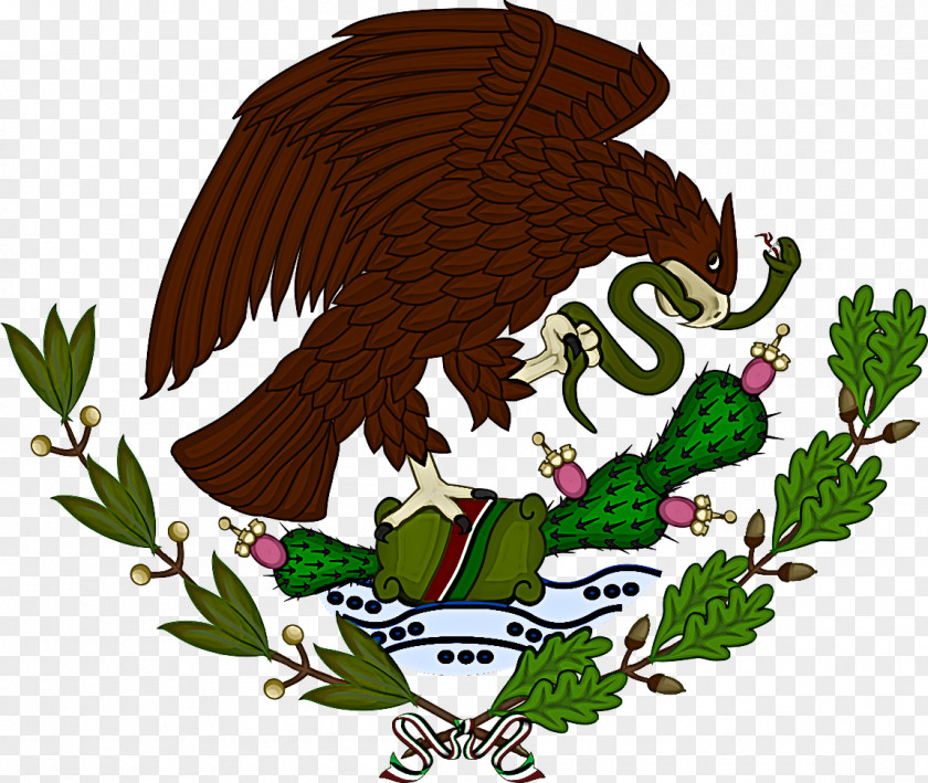 Mexico Flag Of Escutcheon Coat Arms PNG
