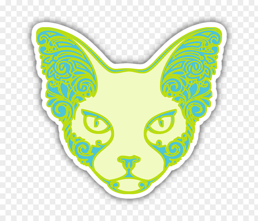 Sphynx Cat Sticker Character Fiction Clip Art PNG