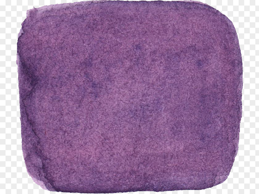 Watercolor Purple Painting Square Lavender PNG