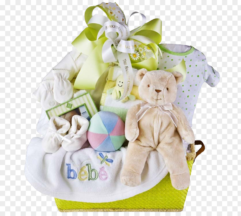 Baby Basket Food Gift Baskets Hamper Stuffed Animals & Cuddly Toys PNG