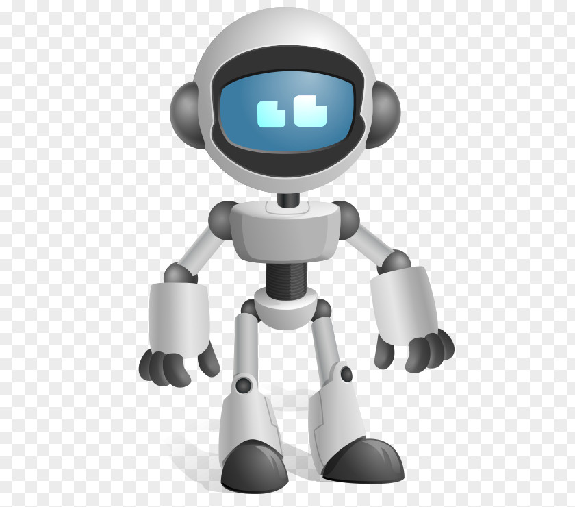Cartoon Painted Modern Fashion Intelligent Robots Robotic Process Automation Robotics BrightContact PNG