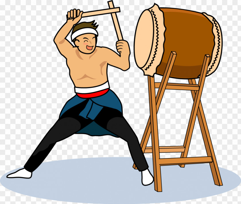 Drum Bon Odori Festival 夏祭り Taiko PNG