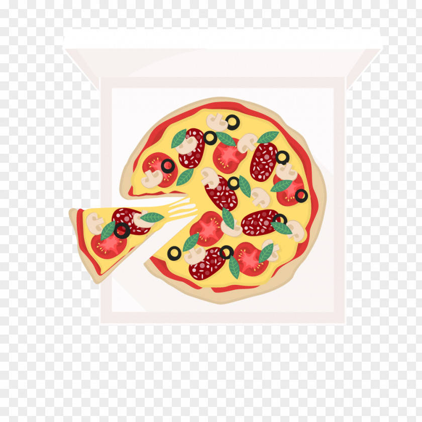 Takeaway Pizza Box Vector Take-out Euclidean Restaurant PNG
