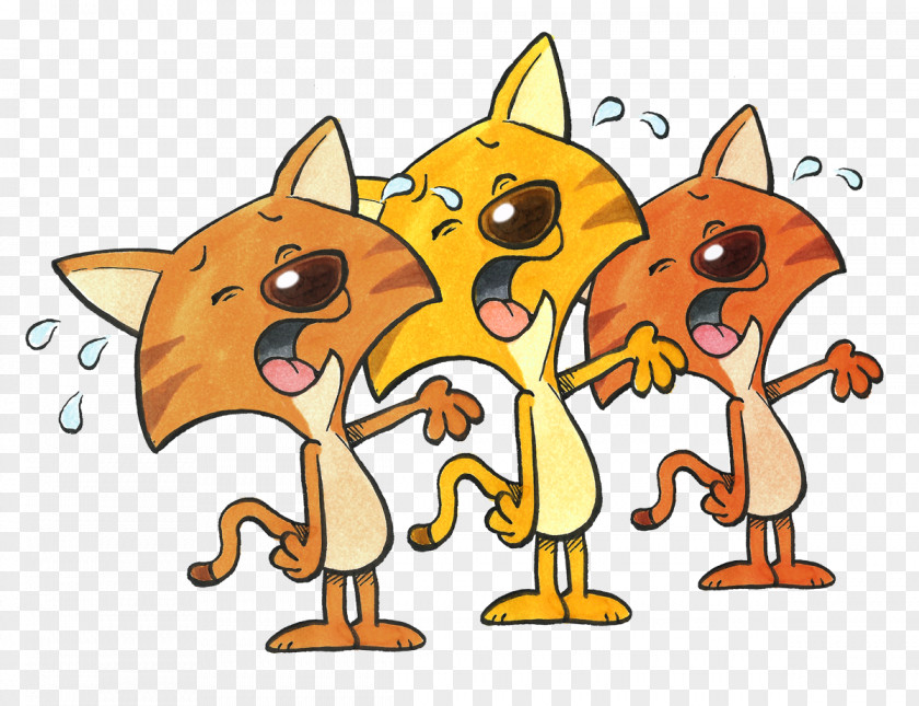 Three Another Cat Sketch PNG