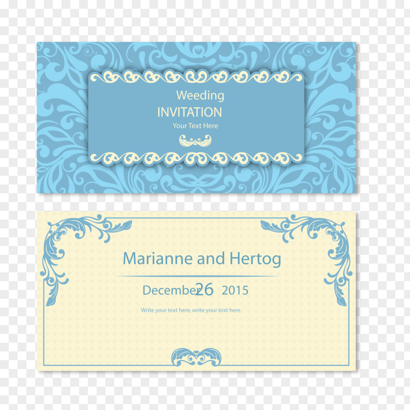 Wedding Invitation Card Vector Marriage Euclidean PNG