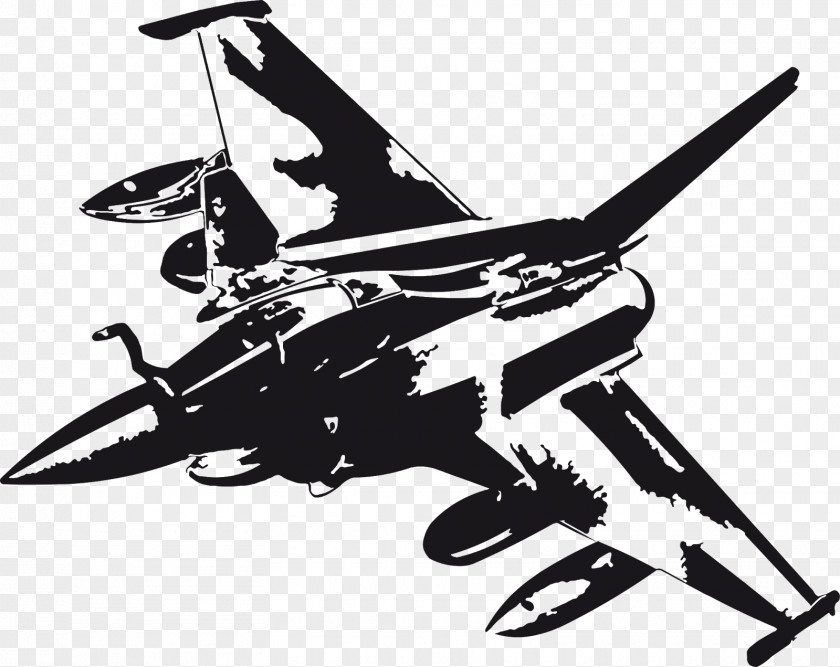 Airplane Fighter Aircraft Dassault Mirage 2000 Rafale Sticker PNG
