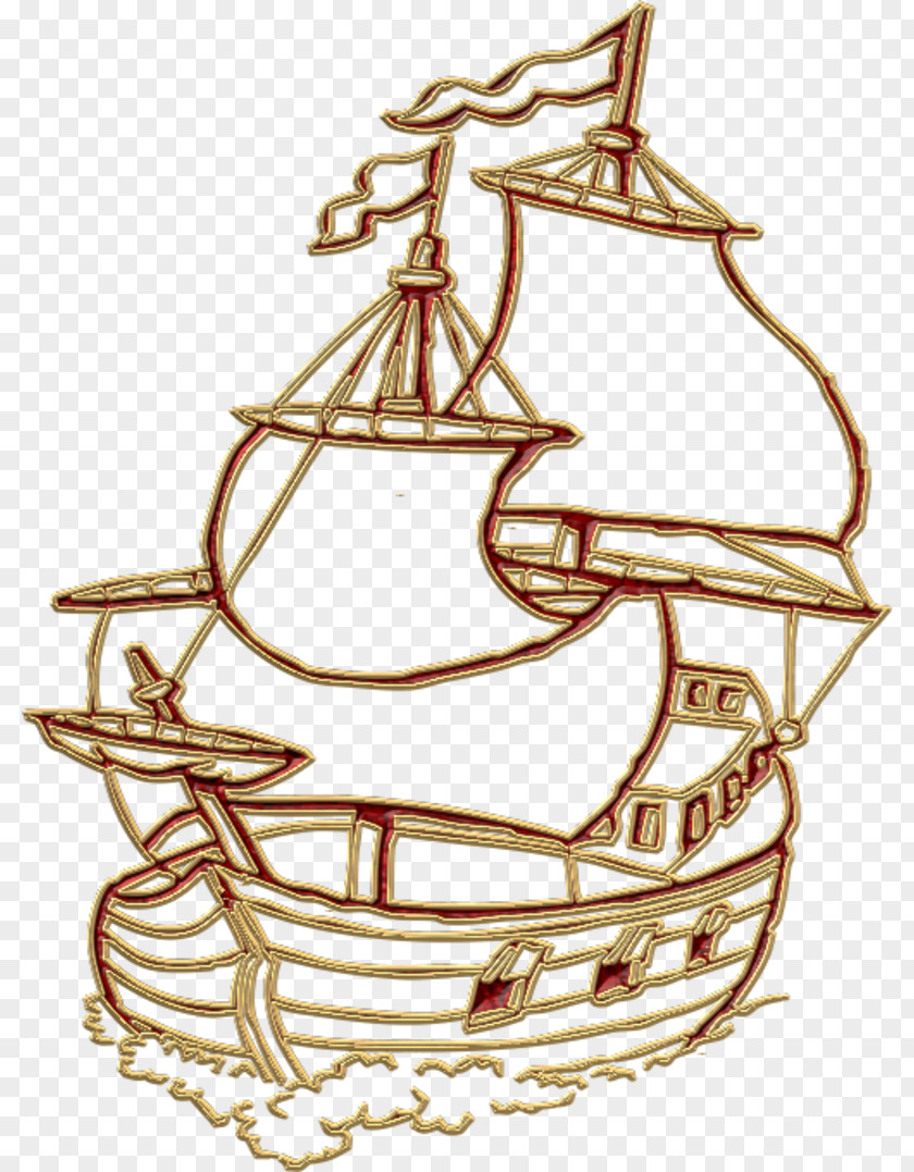 Boat Coloring Book Sailboat Sailing Ship PNG