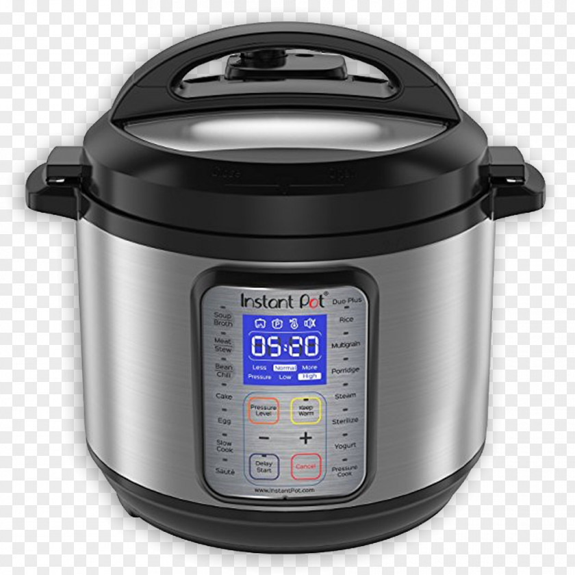 Cooking Instant Pot Pressure Slow Cookers Quart Cookware PNG